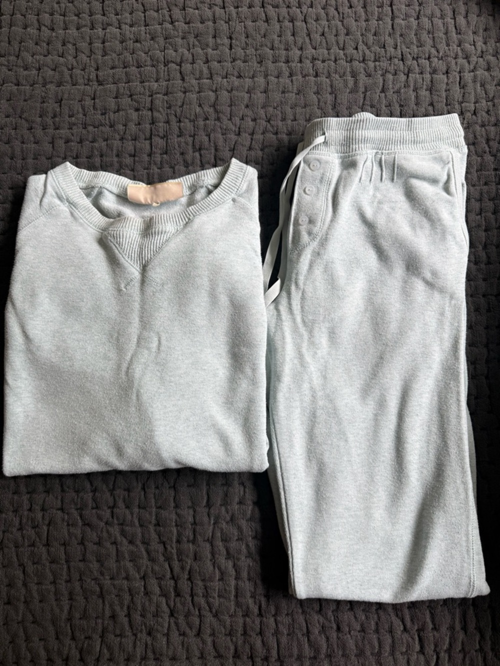 Papinelle Mint PJ Set - Cozy Sweatshirt & Joggers